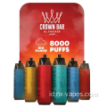 Harga Grosir Al Fakher Crown Bar 8000 Puffs